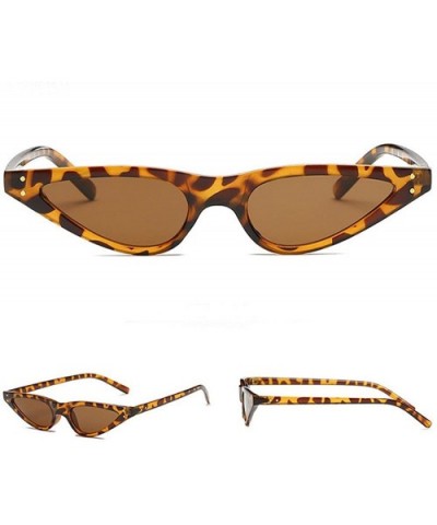 Sunglasses Transparent Polarized Protection - Coffee - CD18UWSXRH3 $6.43 Cat Eye