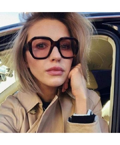 New Styles Fashion Square Sunglasses Women Brand Designer Colorful Mirror Lens Frame Vintage Luxury Sunglasses - CL197ZHHWGX ...