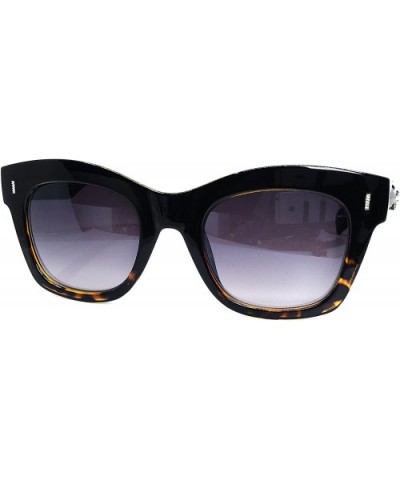 5205 Premium Spike Steampunk BIKE MOTORCYCLE Brand Designer harley gotica Style Shades Sunglasses - Black Brown - CC18E4DW9MG...