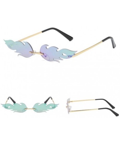Vintage Glasses Sunglasses Frameless - F - CQ19036X3X2 $5.72 Rimless