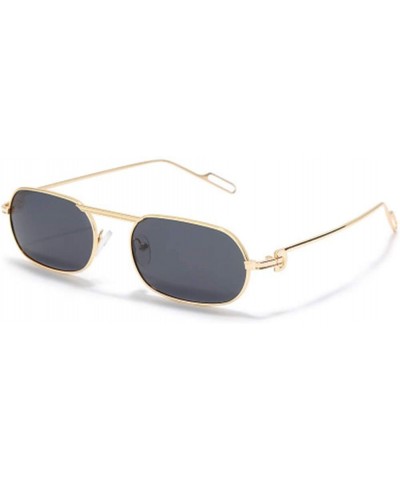 Small Long Frame Polarized Sunglasses Personalized Shading Mirror - 6 - CL190NZOR3T $26.15 Sport