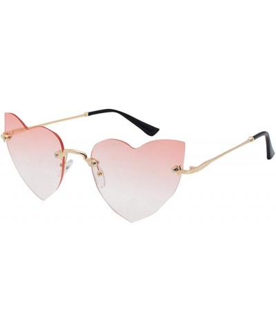 Polarized Sunglasses For Women Man Mirrored Lens Fashion Goggle Eyewear - Pink - CH1905AHZH4 $6.06 Square