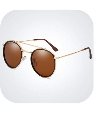 Classic Round Polarized Sunglasses Men Metal Driving Sun Glasses Women UV400 Shades Sunglass Oculos De Sol - 3 - CQ197Y7WAML ...