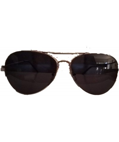 Aviator Sunglasses (Blk/Slvr) - CM18R3DKGES $12.80 Aviator