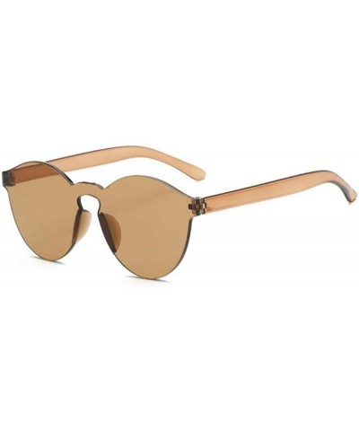 New Rimless Vintage Round Mirror Sunglasses Women Luxury Brand Original C3 - C2 - CD18YZUZN7E $7.18 Aviator