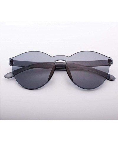 New Rimless Vintage Round Mirror Sunglasses Women Luxury Brand Original C3 - C2 - CD18YZUZN7E $7.18 Aviator