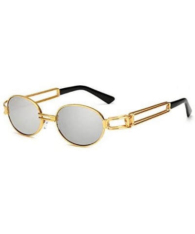 Men Women Vintage Square Mirrored Sunglasses Eyewear Outdoor Sports UV Protection Glasses - D - CC18OM5EHIX $6.79 Sport