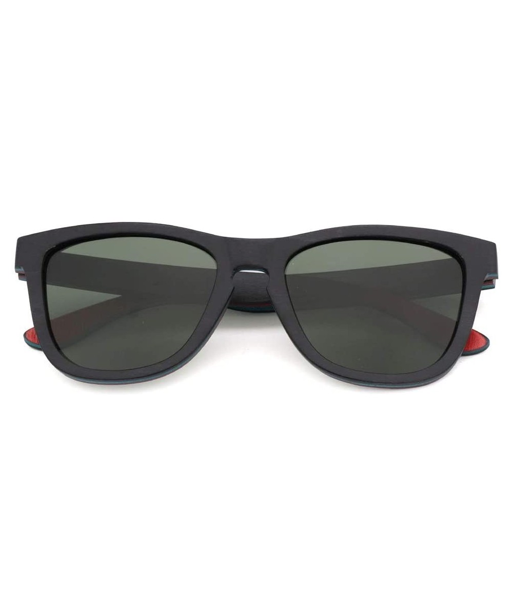 Personality Sunglasses Polarized Protection - Dark Green - CF18Y2KTWSZ $54.28 Goggle