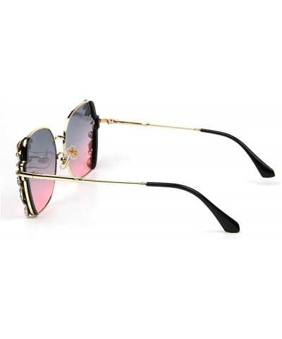 2019 Luxury oversized sunglasses women exquisite crystal sun glasses men rhinestone eyewear vintage shade glasses - CS18A8OEN...