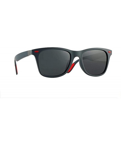 Sunglasses Classic Vintage Square Frame Polarized UV400 Drive Outoodr Sports 6 - 5 - C418YZWCWDL $9.23 Oversized