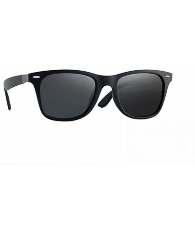 Sunglasses Classic Vintage Square Frame Polarized UV400 Drive Outoodr Sports 6 - 5 - C418YZWCWDL $9.23 Oversized