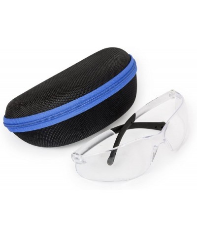 Sunglass Cases for Sports Size Sunglasses and Safety Glasses that are Affordable. - Blue - CO188RXG8RE $5.80 Aviator
