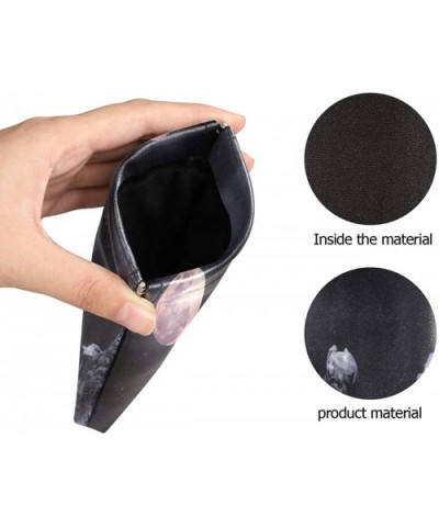 Glasses Pouch Case Mountains Had Full Moon And Stars Soft Leather Eyeglass Holder Bag Men Women - As Pattern 1 - CM199N7ZXQ3 ...