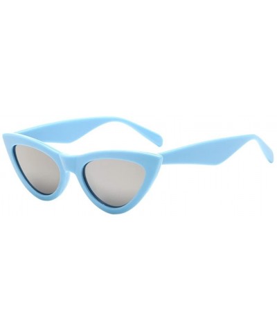 Fashion Retro Vintage Cat Eye Unisex Sunglasses Rapper Grunge Glasses Eyewear Luxury Accessory (Multicolor) - C1195MAW3RN $5....