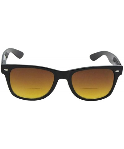 Bifocal Sunglasses With Anti Glare High Density Lenses B30 - Black Frame High Density Lenses - CG18K3W5HHY $11.70 Wayfarer