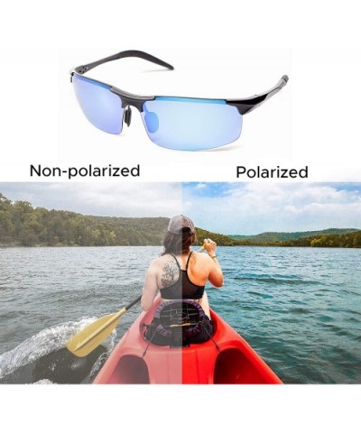 Polarized Sunglasses Ultralight Aluminum Magnesium - CW18T6EUQ82 $10.82 Square