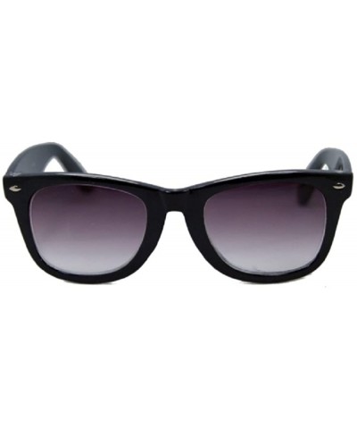 Classic Full Reader Sunglasses NOT BiFocals-Hard Case Included - Black - CD12GZDJUMV $11.41 Square