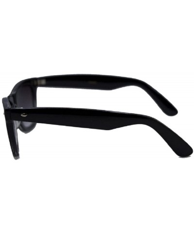 Classic Full Reader Sunglasses NOT BiFocals-Hard Case Included - Black - CD12GZDJUMV $11.41 Square