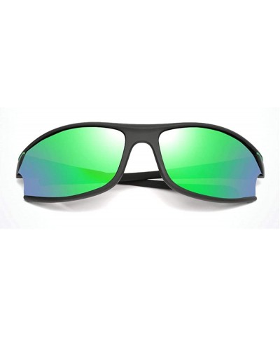 Men's Polarized Sunglasses Sports Sunglasses Dust Mirror Riding Glasses 2020 Fashion Mens Goggle - Green - CA192RA0N7T $11.40...