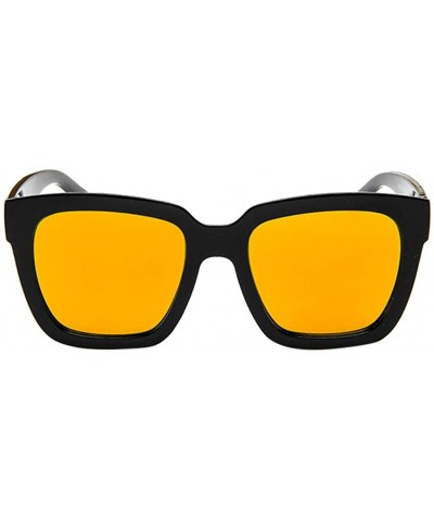 Retro Polarized Sunglasses for Women-Lightweight Mirrored Lens Fashion Goggle Eyewear Elegant Glasses for Ladies - C2196IIC3N...