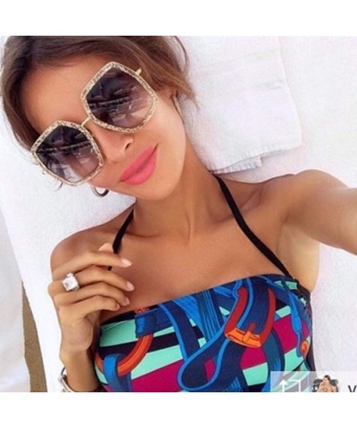 Fashion Sunglasses Changeful Personality Multicolor - C5 Silver Transparent Frame Double Grey Sheet - CR18TMQORR8 $5.99 Goggle