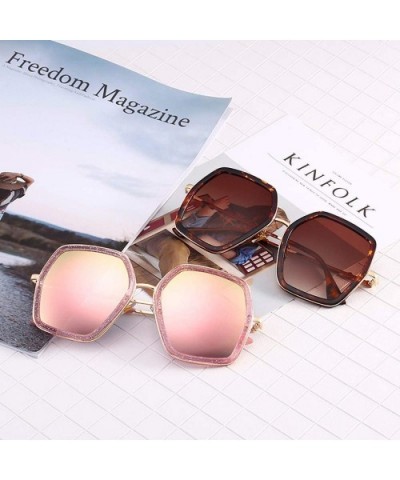Fashion Sunglasses Changeful Personality Multicolor - C5 Silver Transparent Frame Double Grey Sheet - CR18TMQORR8 $5.99 Goggle