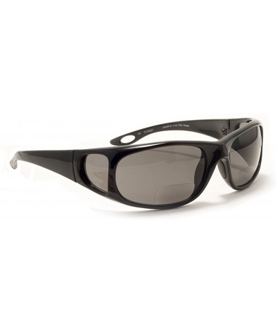 Windows Style Polarized Wraparound Bifocal Reading Sunglasses + 1.50 2.00 2.50 Power Magnifier Sun Glasses - CI11G2L5VTN $30....