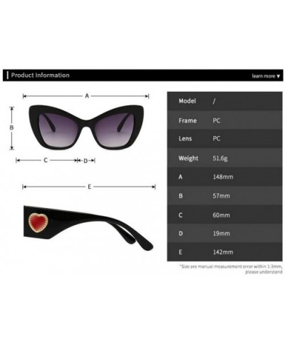 Big Frame Lady Love Style Sunglasses Modern Sun Mirror - 5 - CD190QW2C57 $26.21 Sport