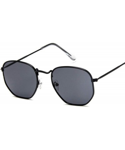 Polygonal Sunglasses Women Glasses Lady Luxury Retro Metal Sun FeVintage Mirror Oculos De Sol Feminino UV400 - C4199CL4G3C $1...
