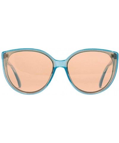 Womens Fashion Cat Eye Sunglasses Rave Eyewear UV400 - Orange - CQ195AQZYKI $5.91 Cat Eye
