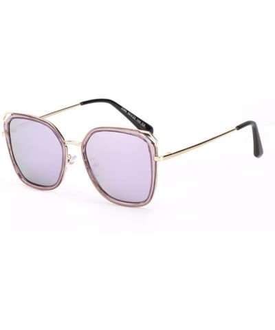 Women's sunglasses Korean version of polarized sunglasses in Europe and America - C - C118QQET9OD $29.30 Aviator