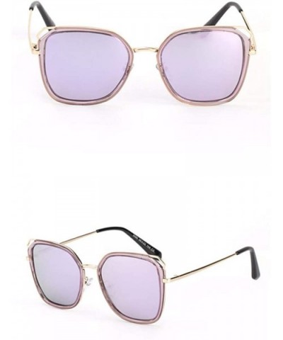 Women's sunglasses Korean version of polarized sunglasses in Europe and America - C - C118QQET9OD $29.30 Aviator