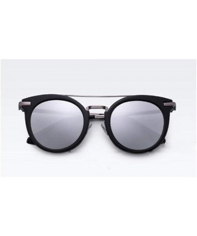 Full frame sunglasses - round PC lens polarized sunglasses - A - CJ18RX02062 $33.58 Aviator