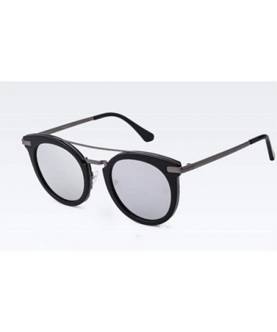 Full frame sunglasses - round PC lens polarized sunglasses - A - CJ18RX02062 $33.58 Aviator