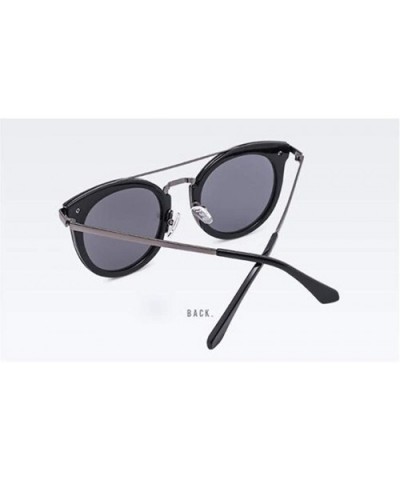 Full frame sunglasses - round PC lens polarized sunglasses - A - CJ18RX02062 $33.58 Aviator