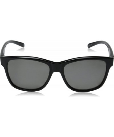 Pageant Polarized Sunglass with Polycarbonate Lens - Black Frame/Gray - CJ11TSIAMIB $29.50 Sport