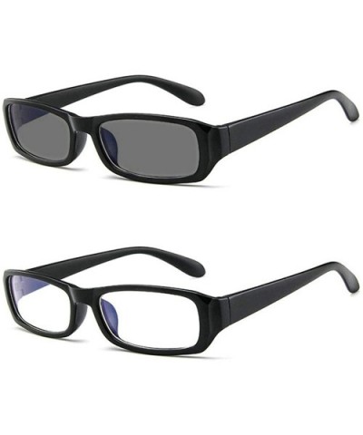 2019 New Fashion Ultralight Small Square Matte Black Myopia Glasses Transition Photochromic Sunglasses - CR18A6NI2C2 $14.41 S...