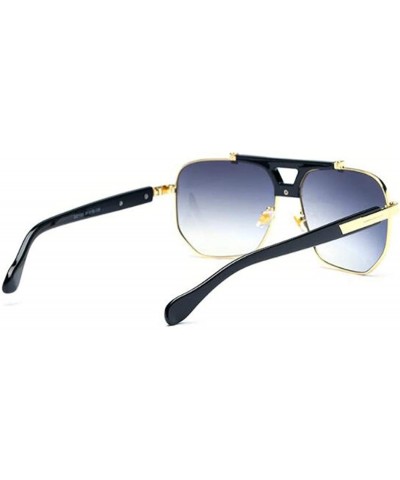 New fashion frame sunglasses - metal frame double beam cat eye sunglasses - B - C418SKOCUDW $27.48 Cat Eye