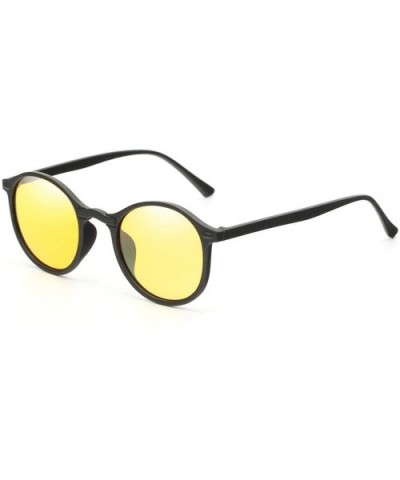 Vintage Women Men Polarized Sunglasses Round Retro Rivet Frame Sun Glasses Goggle Eyewear UV400 Gafas De Sol - CJ198AHRGHK $1...