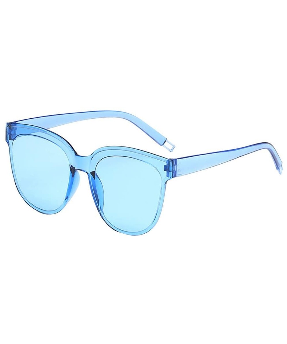 Fashion Sunglasses Lightweight Transparent - C - CS194YI2UCE $5.43 Rectangular