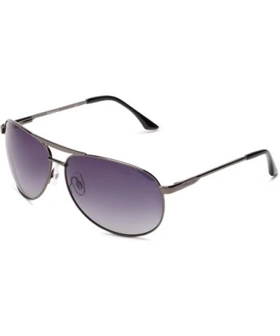 Men's P4039/S Aviator Sunglasses - Dark Gunmetal - C811CH5M1UP $44.30 Aviator