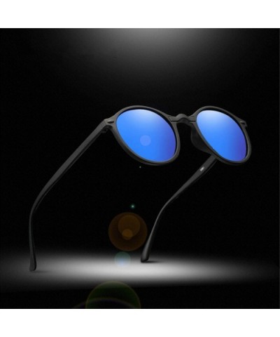 Night Vision Polarized Sunglasses Men Women Small Round Goggles Sun Glasses Driver Driving UV400 Eyewear - Gray - CJ19854WCL0...