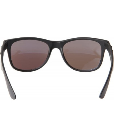 Sunglasses Classic Vintage Retro Style Design 2140 - Black Frame Mirrored Blue Lenses - CU12JC7K8WX $12.23 Wayfarer