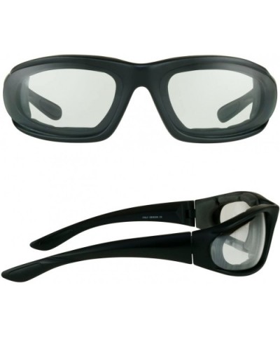 Frame Motorcycle Transitional Sunglasses Girls - Black W/ Microfiber & Hard Case - C4182XNN2MZ $39.76 Goggle