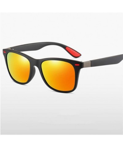 Polarized Sunglasses Men Women Driving Square Frame Sun Glasses Male Goggle - C1 - CK194OCXA5H $17.29 Rimless