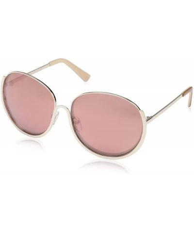Women's Modern Round Sunglasses - Gold - CW120971DL5 $23.86 Round