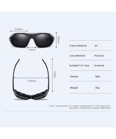 Polarized sunglasses Outdoor cycling sports glasses Brilliant sunglasses Sand-proof bicycle glasses - E - CR18Q6ZNLI5 $30.32 ...