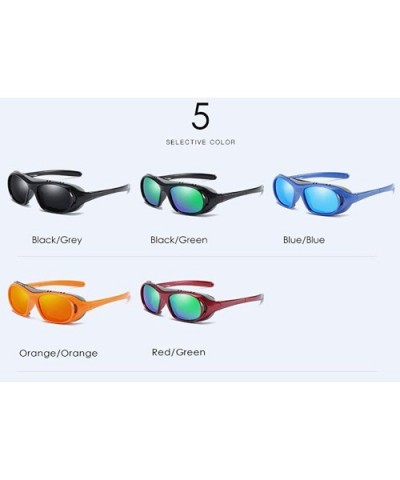 Polarized sunglasses Outdoor cycling sports glasses Brilliant sunglasses Sand-proof bicycle glasses - E - CR18Q6ZNLI5 $30.32 ...