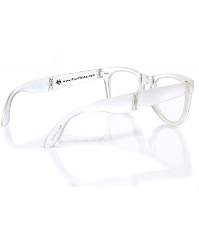 Premium Folding Diffraction Glasses - Transparent Matte - C21932Q57AI $7.88 Aviator