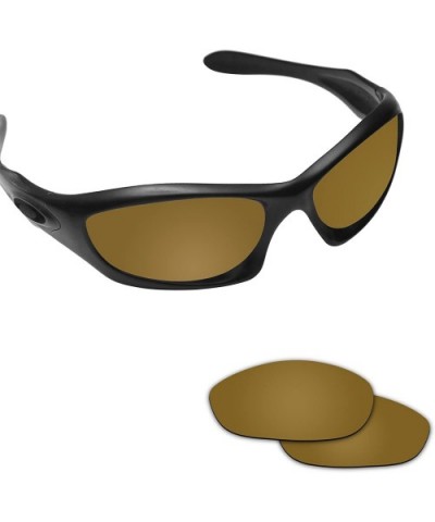 Replacement Lenses Monster Dog Sunglasses - Various Colors - Bronze Gold - Anti4s Mirror Polarized - CN18EYR2O5I $14.90 Recta...
